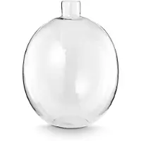 Vtwonen - Basic - Vaas - Transparant - Glas - 26,5x34,5cm