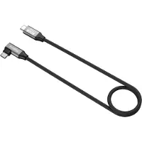 SmallRig 5076 USB-C Data Cable (Straight to Angled, 60cm / 23.6in) (40Gbps + 240W + 8K)