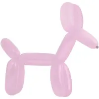 Amscan modelleerballonnen 114 cm latex roze 100 stuks