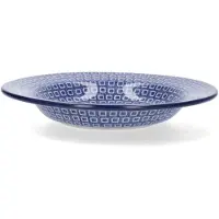 Bunzlau Castle Diep Bord Blue Diamond (23,5 cm)