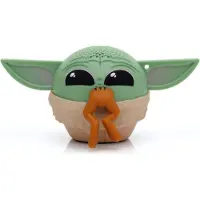 Bitty Boomers Star Wars Grogu met snack - The Mandalorian, draadloze, micro-USB, draagbare mono-luidspreker, meerkleurig, geschikt voor mobiele telefoons/smartphones, met ingebouwde batterij