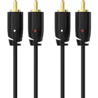 Sinox PRO Tulp stereo kabel | 2 meter