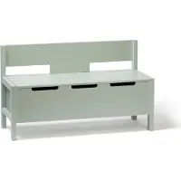 Kids Concept Star bank met opbergruimte Lichtgroen
