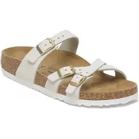 Birkenstock Dames Slippers Franca - Wit - Maat 38