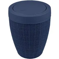 Addis Badkamerprullenbak met swingdeksel 'Hessian' - 5 Liter - Donkerblauw