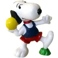 Schleich Snoopy / Peanuts speelfiguurtje - Kogelstoter - - 7 cm
