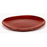 Serax Marie Michielssen La Mère plat bord D11.5cm venetian red (set van 2)