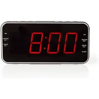 Equivera Lexium Wekkerradio Op Netstroom - Klokradio - Wekkerradio - Klokradio Met Wekker - Wekkerradio Dab - Wekker Dab Radio