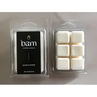 Bam Wax Melts Sandalwood – Sandelhout Geurwax van Natuurlijke Zonnebloemwas – Vegan Wax Melts – Sterk Geurend – Voor Waxbrander – Handgemaakt in België