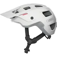 ABUS Fietshelm MODROP polar white L - 57-61 cm - wit - Geschikt voor gebruik op mountainbikes - 360 g