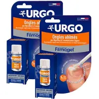 Urgo Filmogel Beschadigde Nagels door Schimmelinfecties en Milde Verwondingen 2x3,3 ml Oplossing
