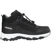 Viking Laarzen - Akkarvik Mid Fleece WP SL - Black/Graniet - - 32 - Laarzen
