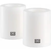 Eichholtz Kunstkaars Ø 10 x H. 12 cm White (Set van 2)