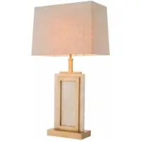Eichholtz Tafellamp Murray Travertine Incl Shade