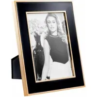 Eichholtz Fotolijst Lantana M Black Rose Gold 16,5 x 11,4 cm (Set van 6)