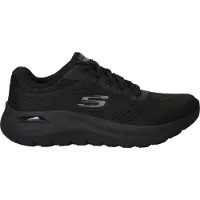 SKECHERS Arch Fit 2.0 Big League Polyester Dames Zwarte Sneakers