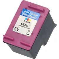 PrintAbout Inktcartridge 62 (C2P06AE) 3-kleuren geschikt voor HP