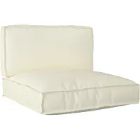 vidaXL Pallet Kussen Set Oxford Stof Crème 80 x 80 x 52 cm