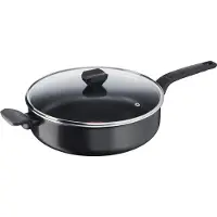 Tefal Gemakkelijk koken en schoonmaken, Pan + steelpan, Zwart