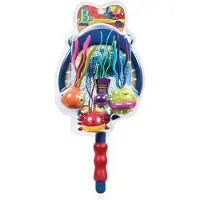 B. toys - Shark Scoop Duikset met Finley & 4 Snacks - Stimuleert Actief Spel & Coördinatie - Eenvoudige Grip - Veilige Materialen