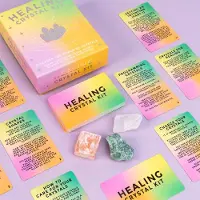 Gift Republic Kaartenset - Healing Crystal Kit