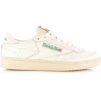 Reebok Sneakers laag 'Club C 85' navy / lichtgroen / vuurrood / natuurwit