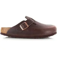 Birkenstock Boston nu oiled soft footbed smal habana unisex instapper