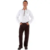 Coppens Heren overhemd wit | Maat 5XL + |