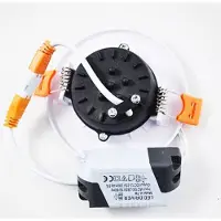 Gillette venus Plafondspot LED Inbouwspot Downlight Spotje Verlichting - Rond - Kantelbaar -Wit - 7W - 6500K IP20 Ø8,8cm- Spanning: AC175-265V