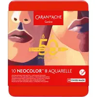Caran d'Ache Neocolor II Aquarelle 50 Years Portrait 10-set