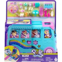 Polly Pocket Animal Adventure Doll Game Blauw Kinderen