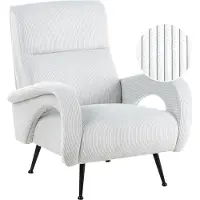 Beliani SVALOV - Fauteuil - Mintgroen - Corduroy