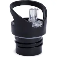Fresk Vervangende dop voor Thermosfles – 350 & 500 ml – PP en BPA-vrij – Flessendop - Zwart