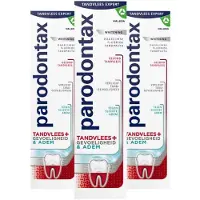 Parodontax 3x Tandpasta Tandvlees + Gevoeligheid & Adem Whitening 75 Ml