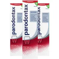 Parodontax 3x Parodontax Tandpasta Whitening Tegen Bloedend Tandvlees 75 Ml