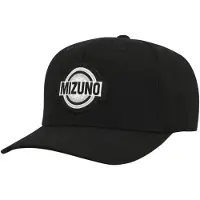 Mizuno Patch Snapback Golfcap - Zwart