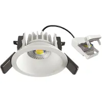 Ks Verlichting 10x inbouwspot - Ivar plafondspot - dimbaar - Wit - doorlusbaar