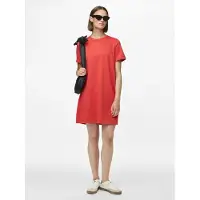 Pieces Sweat Dress - Loungewear Dress - Slaapshirt - Katoenen nachthemd - Blauw / XL