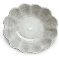 Mateus Oyster schaal 16x18 cm Grijs