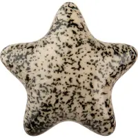Clayre & Eef Deurknop 4 Cm Zwart Keramiek Meubelknop Kastknop Zwart Meubelknop Kastknop
