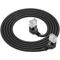 ACT DA5930, 0,15 meter, Cat6a, U/FTP (STP), RJ-45, RJ-45, zwart