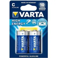 Varta Batterijen C (8x) - Set van 8 C-cell batterijen (o.a. voor Vonyx MEG050 megafoon)