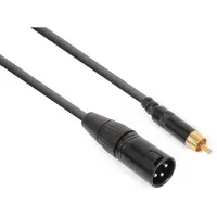 PD Connex XLR (m) - RCA (m) adapter - 0,15 meter