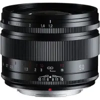Fujifilm Voigtlander Nokton 50mm f/1.2 X-mount objectief Zwart