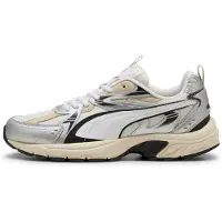 Puma Sneakers laag 'Milenio Tech' crème / zwart / zilver / wit
