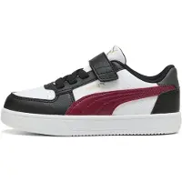 Puma Caven 2.0 sneakers, Zwart/Rood/Wit, Maat 32,5