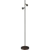 Masterlight 2-lichts vloerlamp Talana cacao bruin