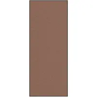 vidaXL Deurmat Bruin en zwart 120 x 300 cm 100% Polyamide