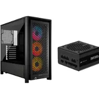 Corsair Case Combo 1 - Frame 4000D RS ARGB + RM1000e 2025 1000 Watt - bundel