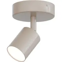 Masterlight Plafondlamp Bounce 1-lichts beige terra Ø10,8cm